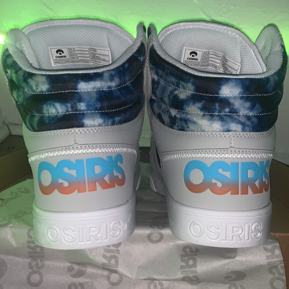 Osiris ‘Fry-Dye’ Clone Size 12 Men’s Skate Shoe